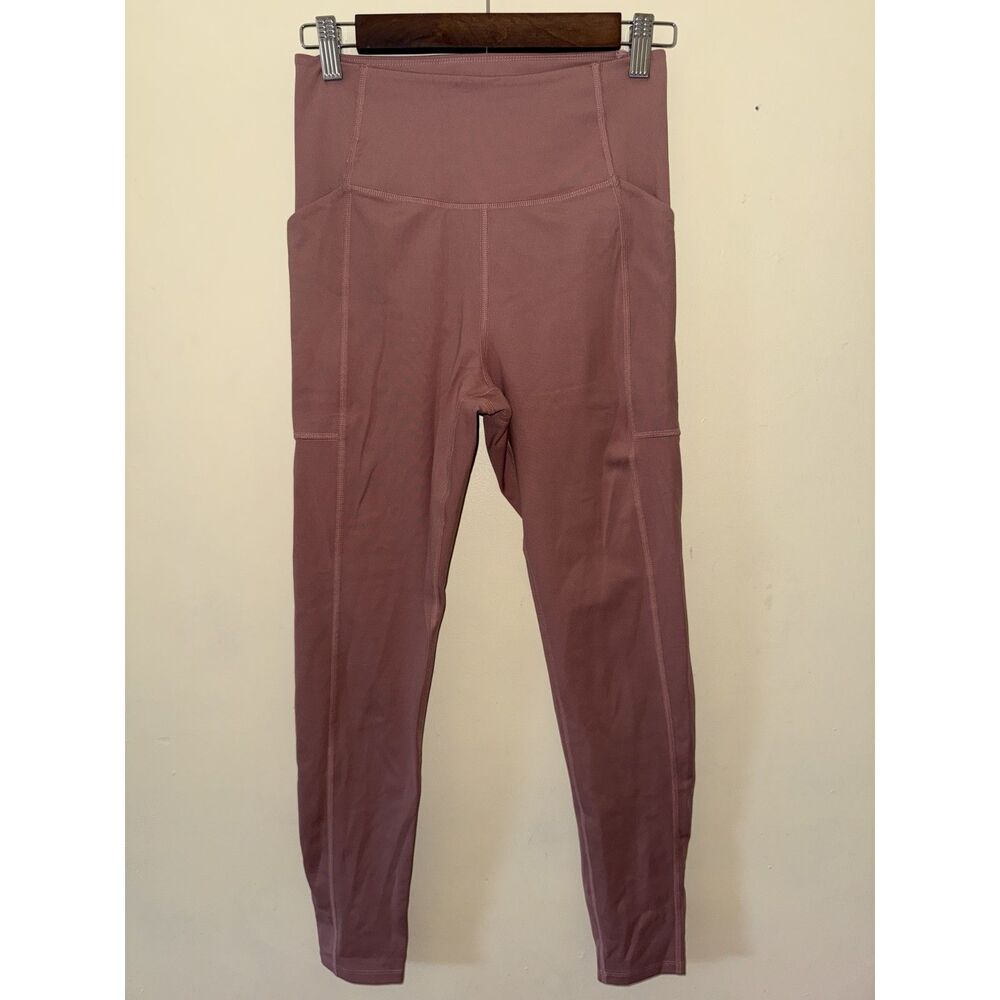 Girlfriend Collective Compressive Pocket Leggings Mauve Rose Size M